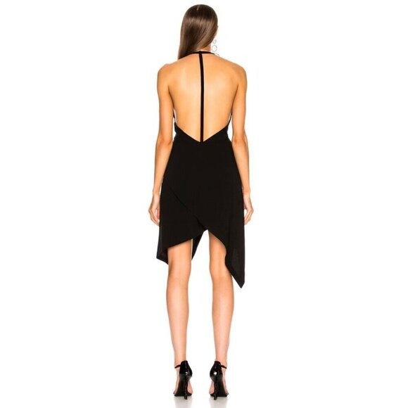 IRO Ekioti Crepe Mini Dress Size 40 M Black NWT - Picture 13 of 13